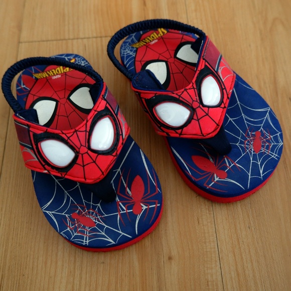 spiderman sandals light up